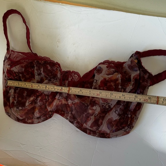 Panache NEW Jasmine Lace Under Wire Bra Autumn Floral 6951 Balconette Size 38JJ - Picture 15 of 16
